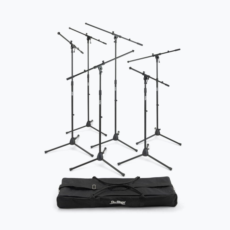 Six Euro Boom Mic Stands with Bag MSP7706