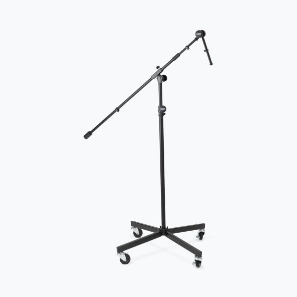 Tripod Studio Mic Boom with 7" Mini Boom Extension and Casters  SB96+