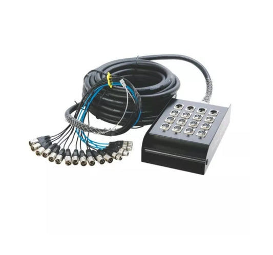 100' 12-Channel/4-Return Stage Snake