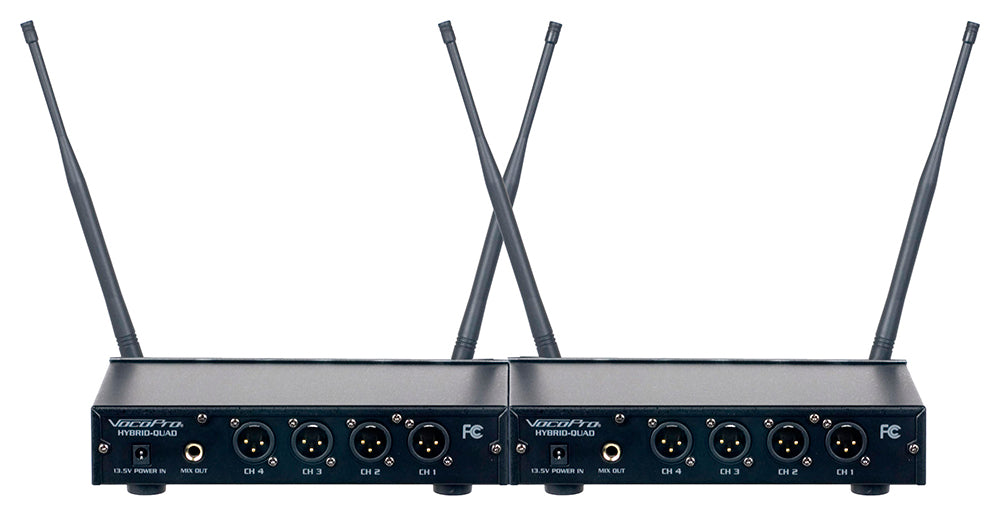 VOCOPRO | Digital-Acapella-8   Eight Channel UHF Wireless Handheld Microphone System with Mic-On-Chip Technology