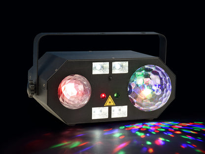 VOCOPRO | DJ-Smart-LightShow     Spice up your party with 5-in-1 club-like light effects
